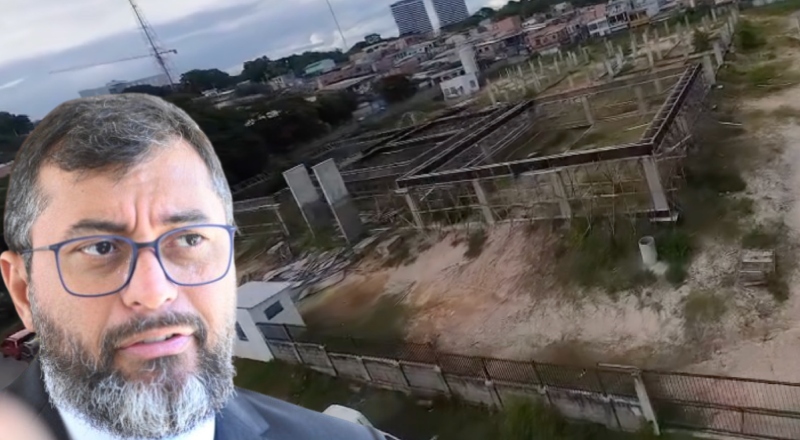 Só ruínas: abandono da Casa da Mulher Brasileira em Manaus