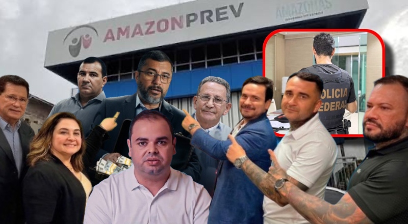 Roberto Cidade e aliados do PL-AM ignoram operação da PF sobre Amazonprev