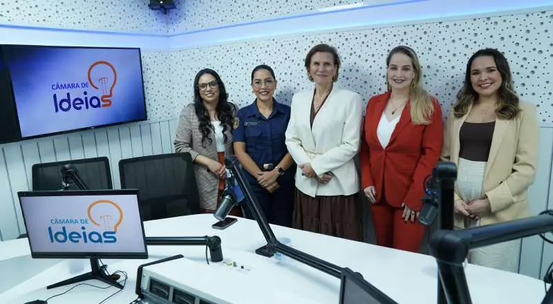 'Câmara de Ideias': Protagonismo feminino em podcast especial