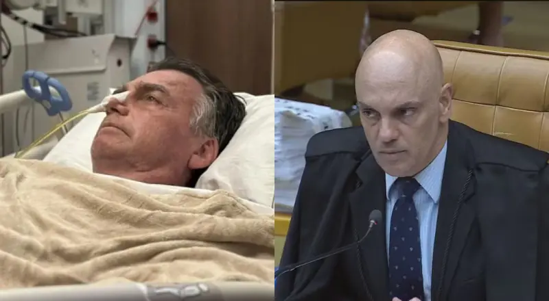 Internação de Bolsonaro: análise do STF e pedido de prisão domiciliar