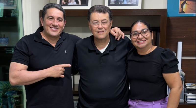 Encontro político fortalece aliança entre Simão Peixoto e Eduardo Braga para impulsionar o desenvolvimento regional