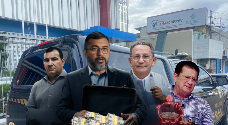 Operação da PF mira gestão de Wilson Lima e investiga irregularidades financeiras