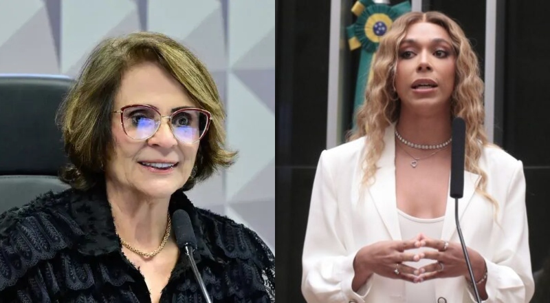 Damares questiona escolha de Erika Hilton para presidir Comissão