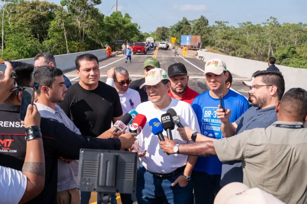 Eduardo Braga anuncia visita à obra e destaca conquistas para o Amazonas