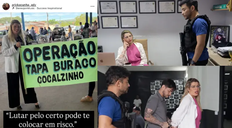 Advogada é presa por delegado após postagem sobre buracos em Goiás