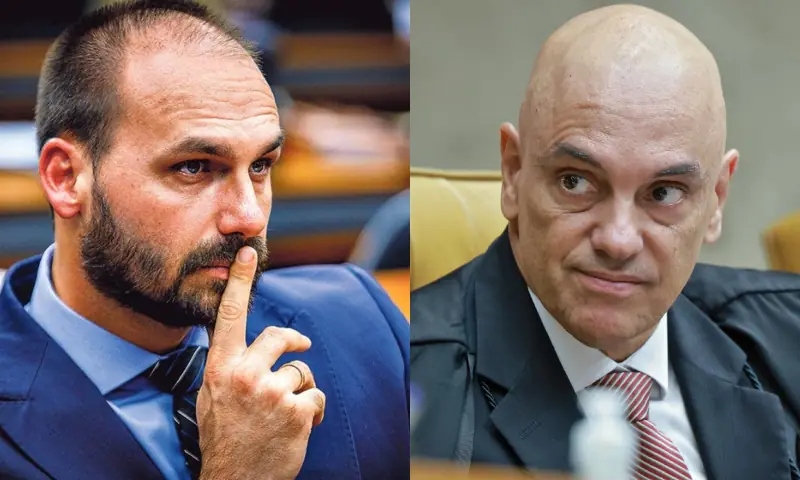 Moraes marca depoimento de Eduardo Bolsonaro no STF e suas implicações