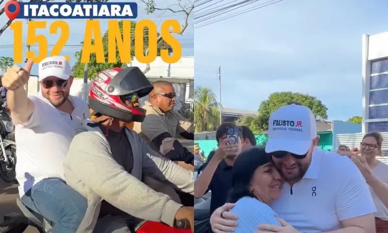 Deputado Fausto Júnior é ovacionado em aniversário de Itacoatiara