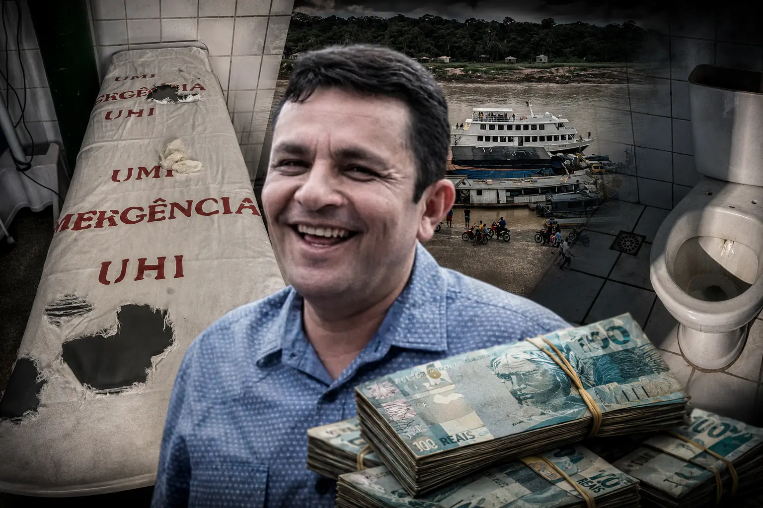 Enquanto João Campelo recebe mais de R$ 51 milhões, veja caos na saúde em Itamarati