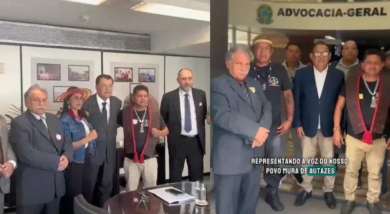 Em Brasília, lideranças do Povo Mura apoiam projeto de Potássio