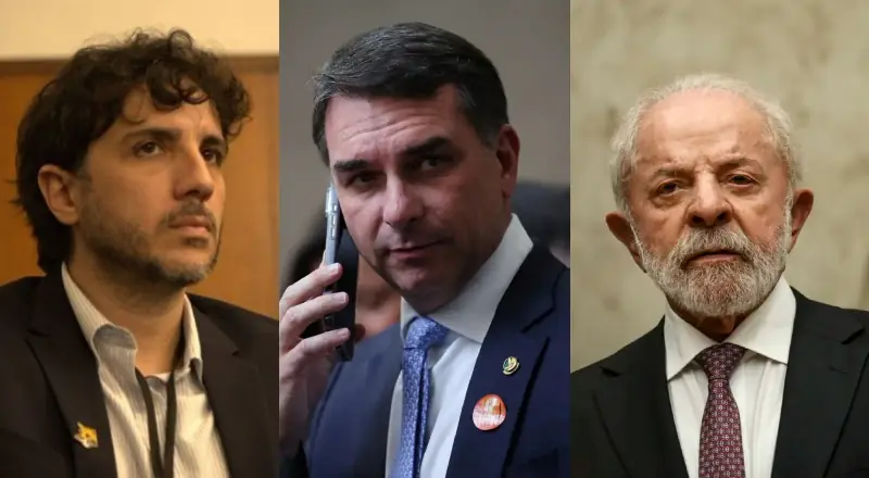 Renan Santos cresce, Flávio diminui e Lula lidera pesquisa atualizada