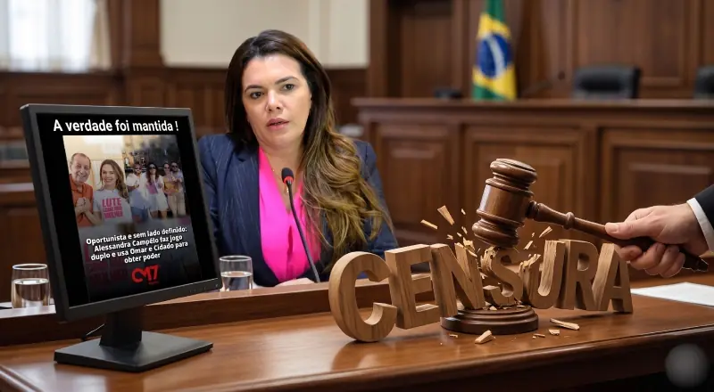 Alessandra Campelo perde mais uma: Justiça nega censura ao CM7