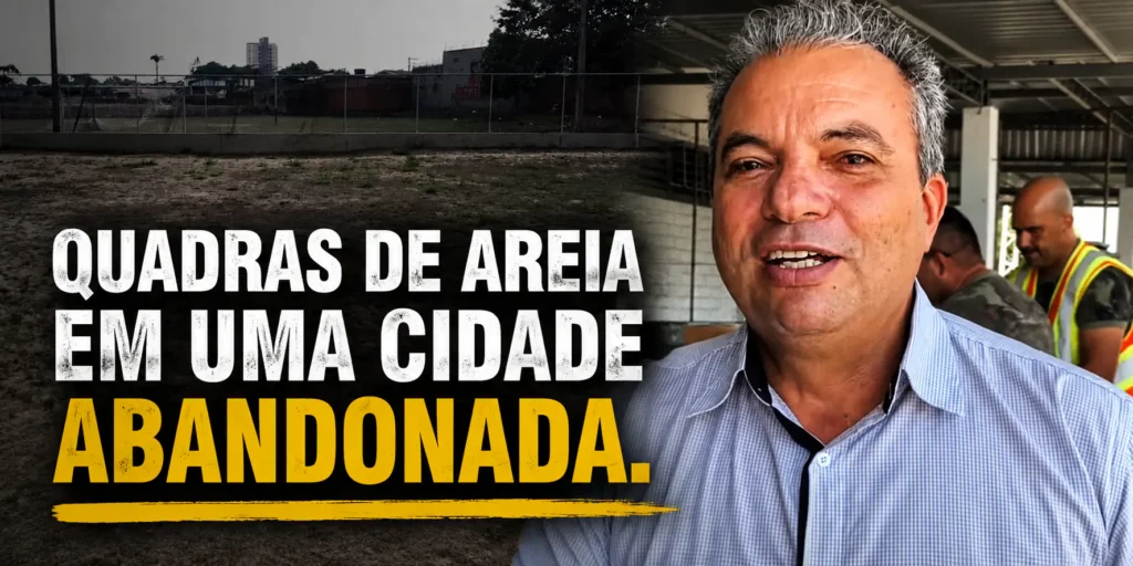 Enquanto moradores enfrentam lama e buracos, Ivon Rates investe em quadras