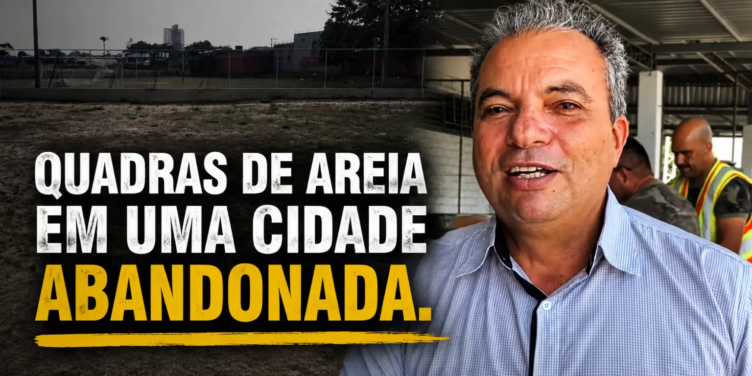 Enquanto moradores enfrentam lama e buracos, Ivon Rates investe em quadras