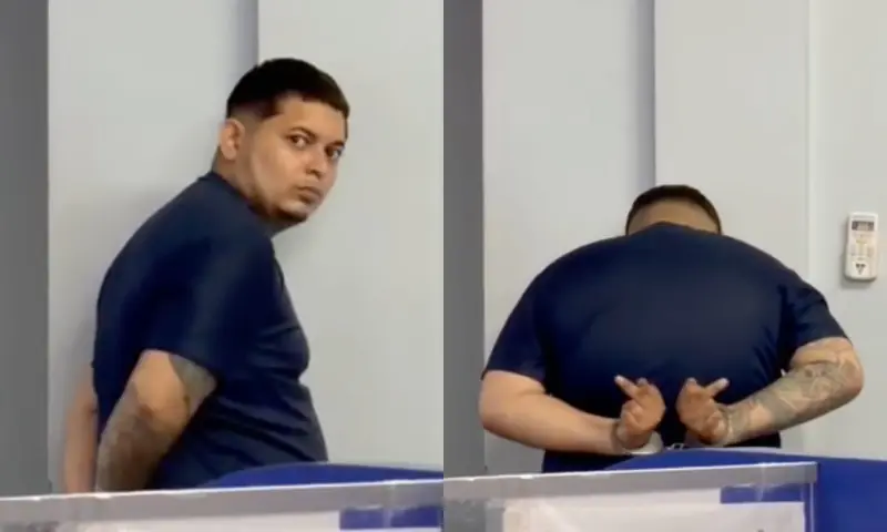 “Ele ficou nervoso e caiu da moto”: bandido preso em Manaus