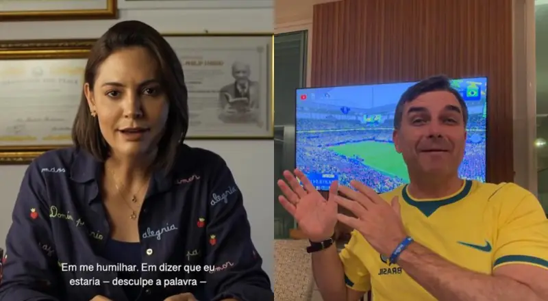 Michelle Bolsonaro expõe ruptura com Flávio e revela humilhação política