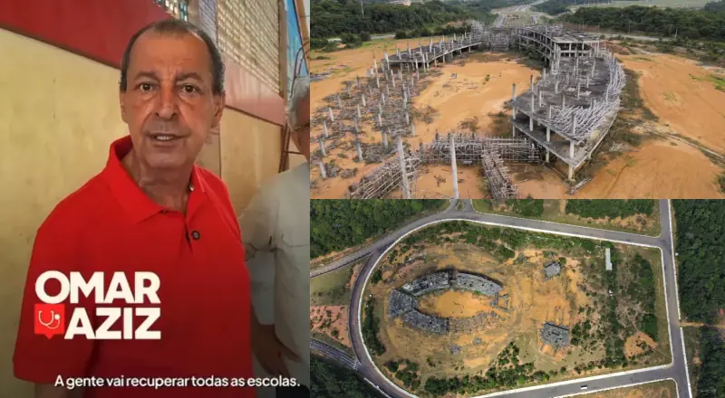 Omar Aziz é cobrado pela população sobre escolas no interior
