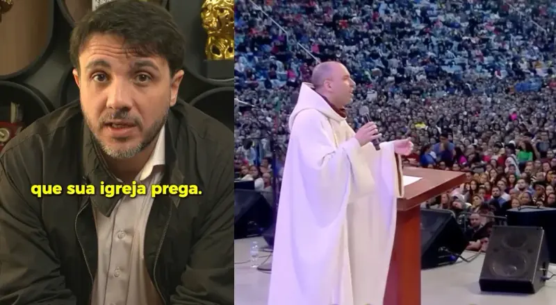 Renan Santos sai em defesa de Frei Gilson e critica MP