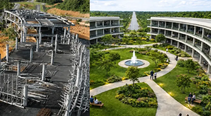 O sonho roubado dos Amazonenses: veja a cidade Universitária concluída