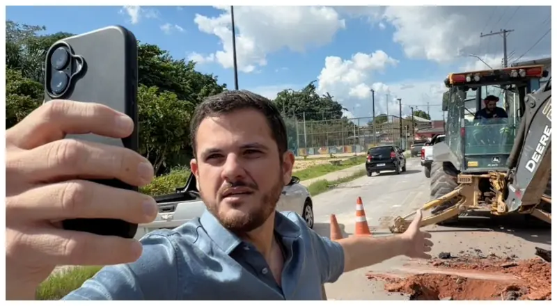 Prefeito Renato Junior sobe o tom contra Águas de Manaus e cobra respeito