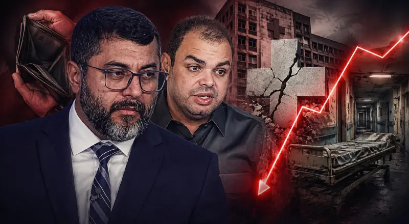 Roberto Cidade coloca atraso de salários da saúde na conta de Wilson Lima