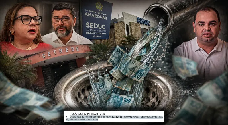 Mais de R$ 40 milhões pelo ralo em avaliação de alunos no AM
