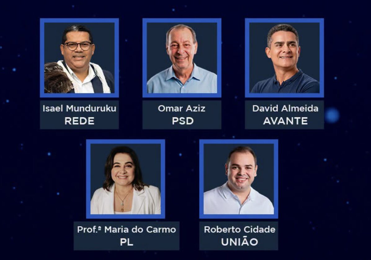 Duelo de propostas: candidatos ao Governo do Amazonas se enfrentam