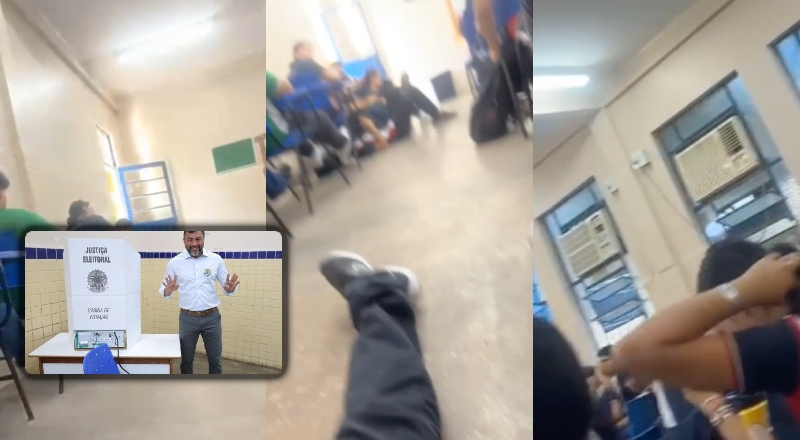 Onde Wilson Lima vota, o aluno sofre: Escola enfrenta descaso