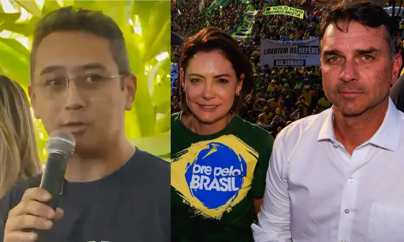 Irmão de Michelle Bolsonaro defende Flávio em meio a mudanças no PL