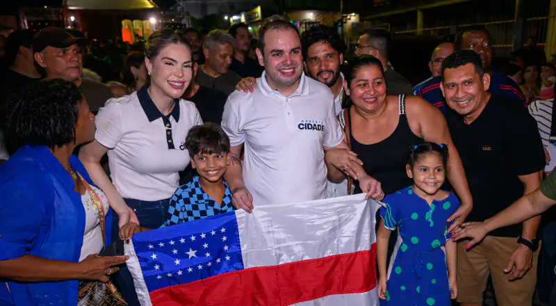 Em ato na Zona Leste, Roberto Cidade busca reeleição no Amazonas