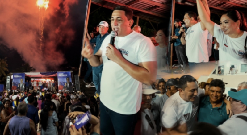Borba dá demonstração de força política com 20 mil nas ruas
