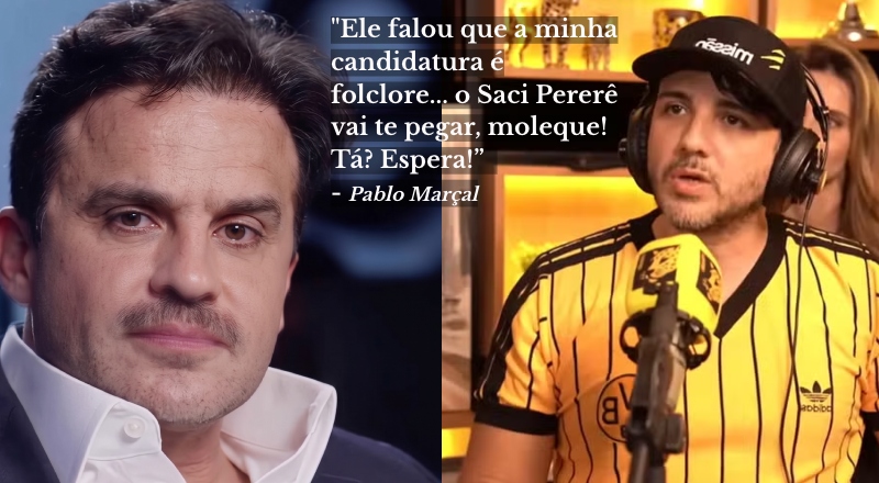 Candidatura de Pablo Marçal mira Renan Santos e fortalece PT