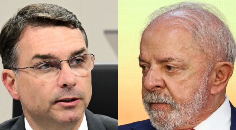 Flávio Bolsonaro e Lula registram empate técnico nas eleições 2026