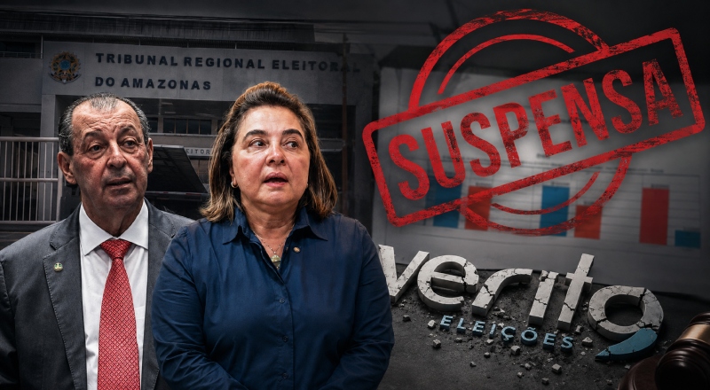 Justiça Eleitoral suspende pesquisa da Veritá por inconsistências