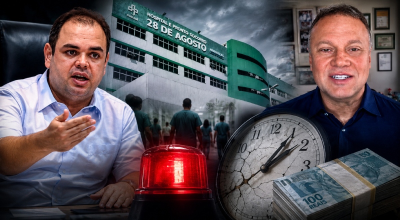 Médico desmente Roberto Cidade e critica atraso em salários