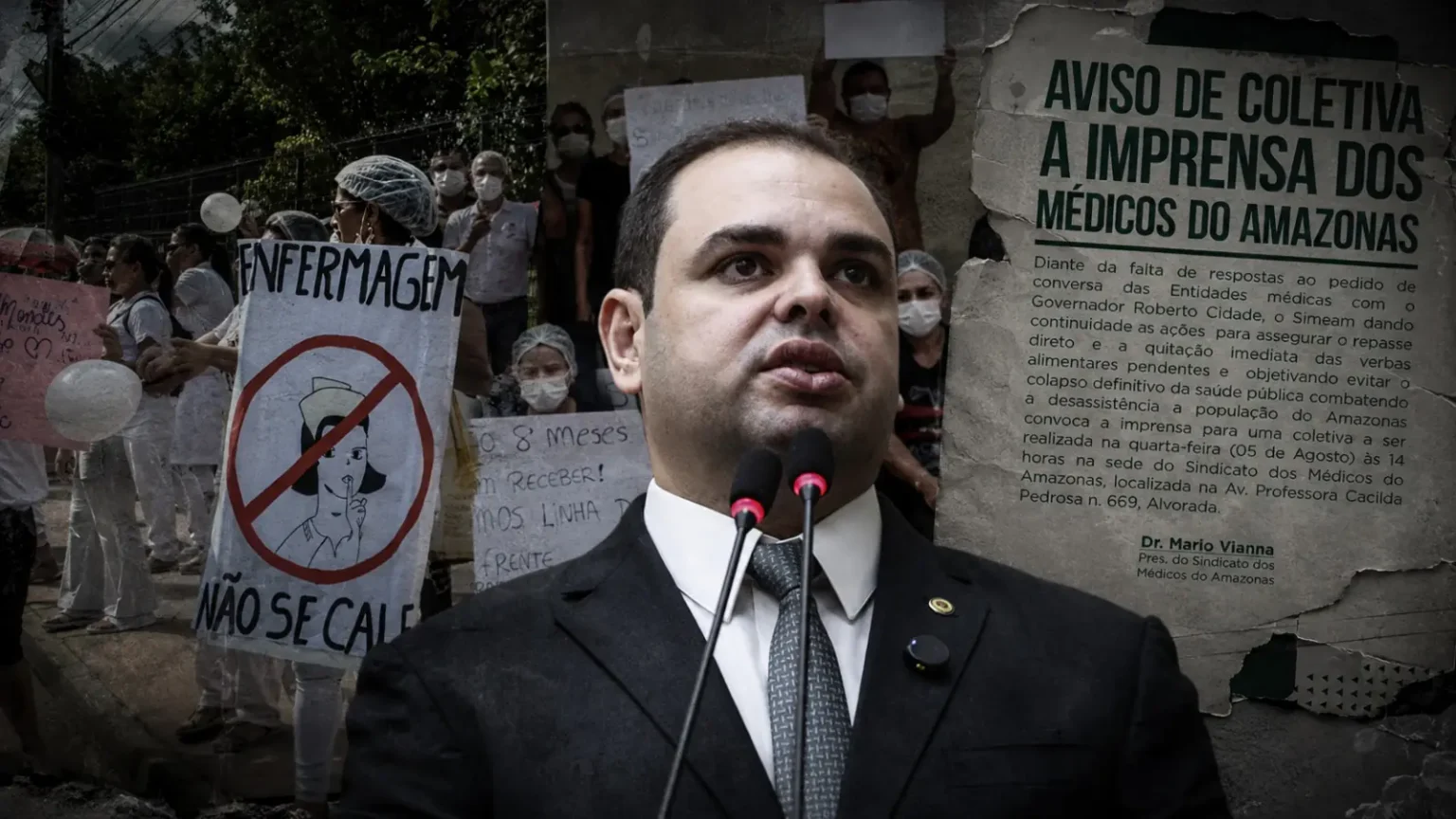 Pagou um mês, mas deve sete: médicos pedem solução urgente