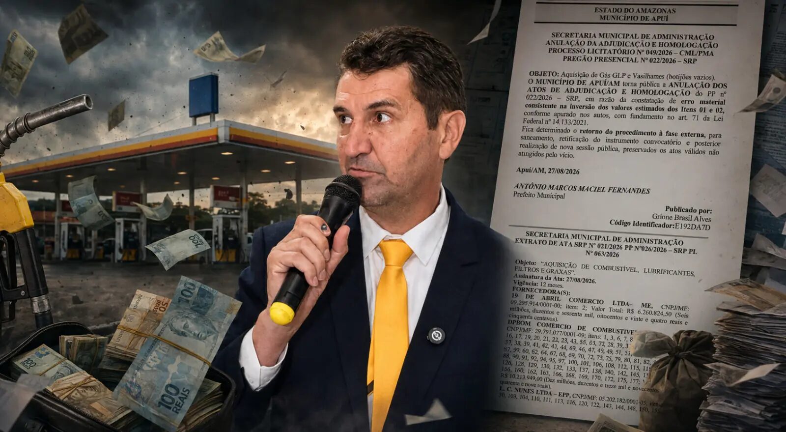 Haja gasolina: Apuí destina R$ 17 milhões em combustíveis