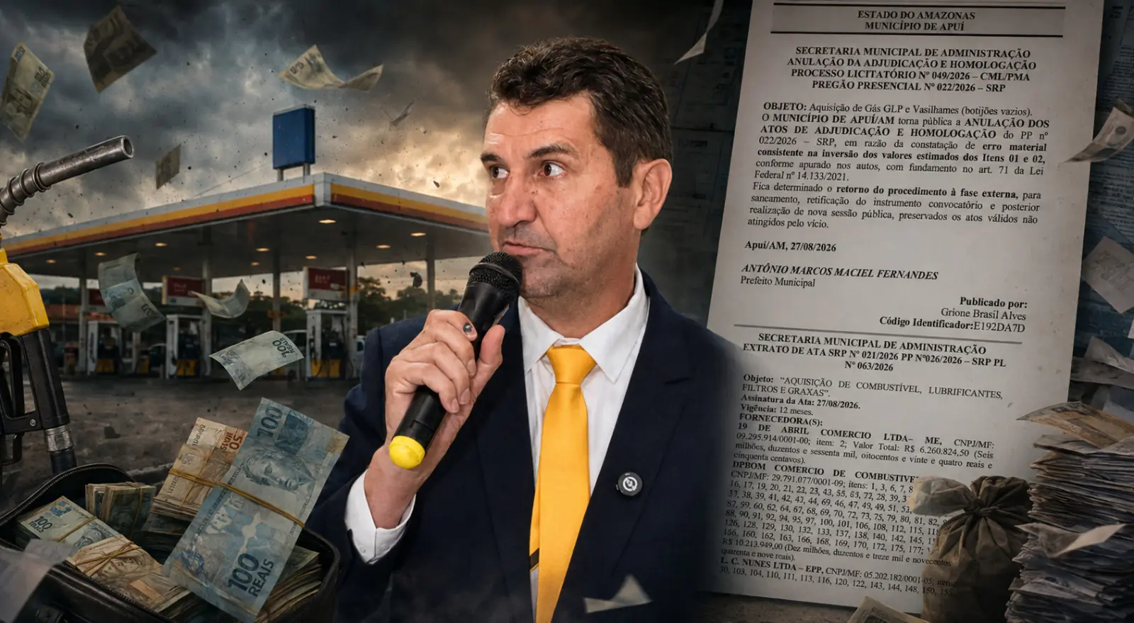 Haja gasolina: Apuí destina R$ 17 milhões em combustíveis