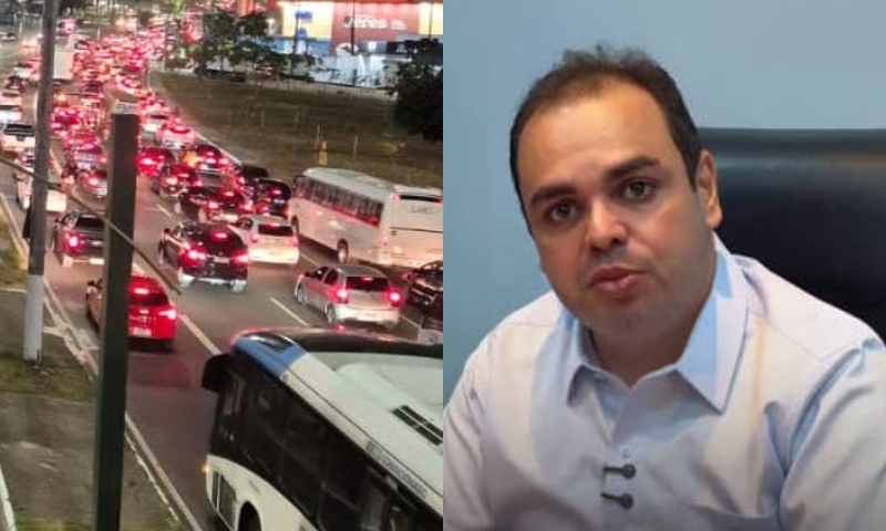 Convenção de Roberto Cidade gera transtornos na Torquato Tapajós