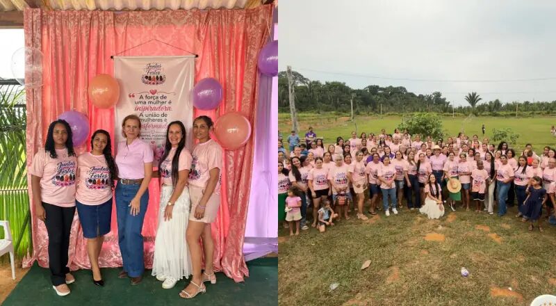 Força feminina em Apuí! Yomara Lins mobiliza 150 mulheres