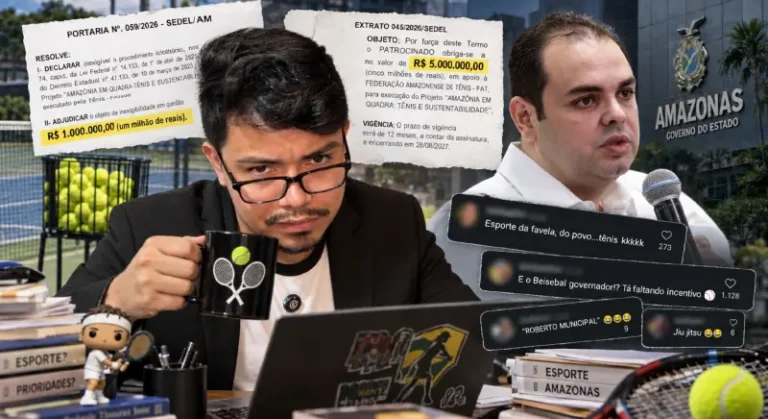 R$ 6 milhões pra jogar tênis? Entenda o investimento polêmico.