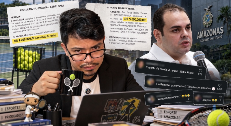 R$ 6 milhões pra jogar tênis? Entenda o investimento polêmico.