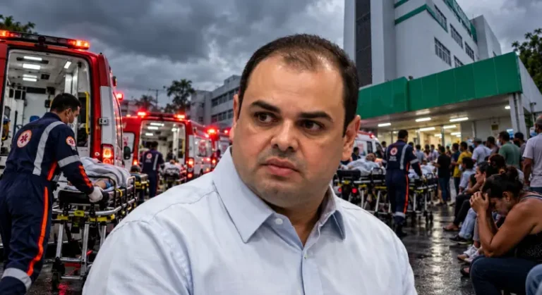 A saúde 'sangra' no governo Roberto Cidade: ambulâncias paradas no Amazonas