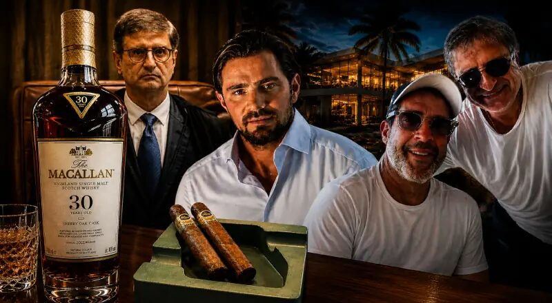 A degustação milionária: charuto e Macallan para amantes
