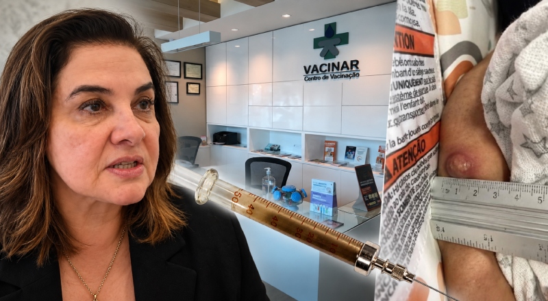 Escândalo: clínica de Maria do Carmo aplica vacinas vencidas