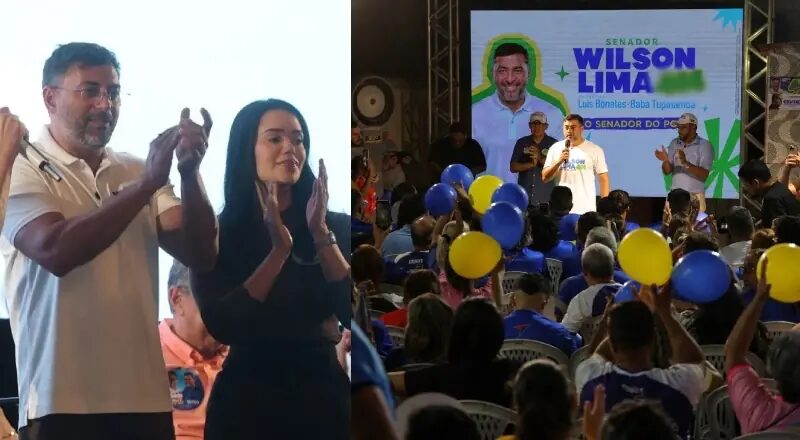 Wilson Lima faz da Igreja Assembleia de Deus palanque eleitoral