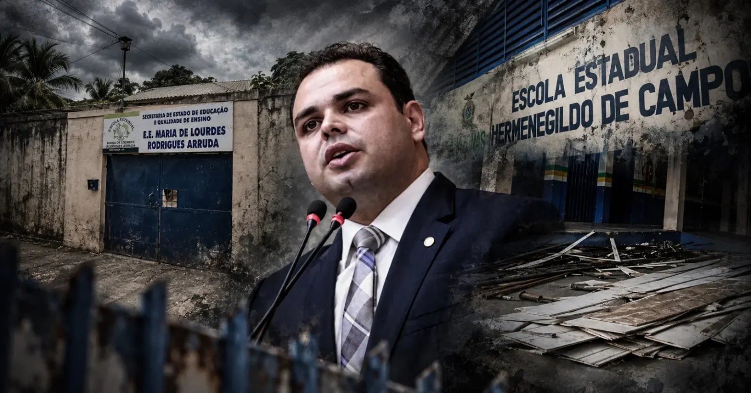 Abandono na educação: Salas de aula deterioradas e calor intenso