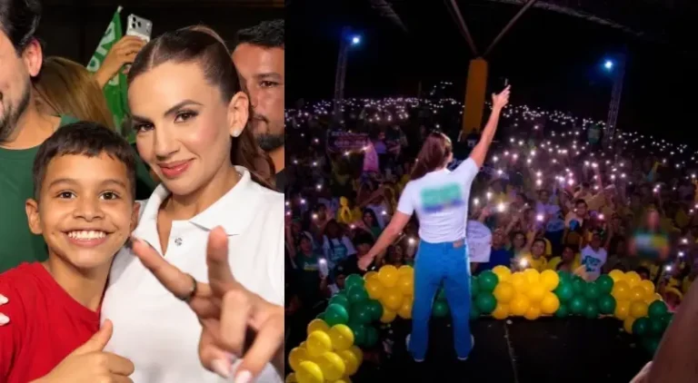 Débora Menezes reúne 21 mil pessoas e reforça a campanha