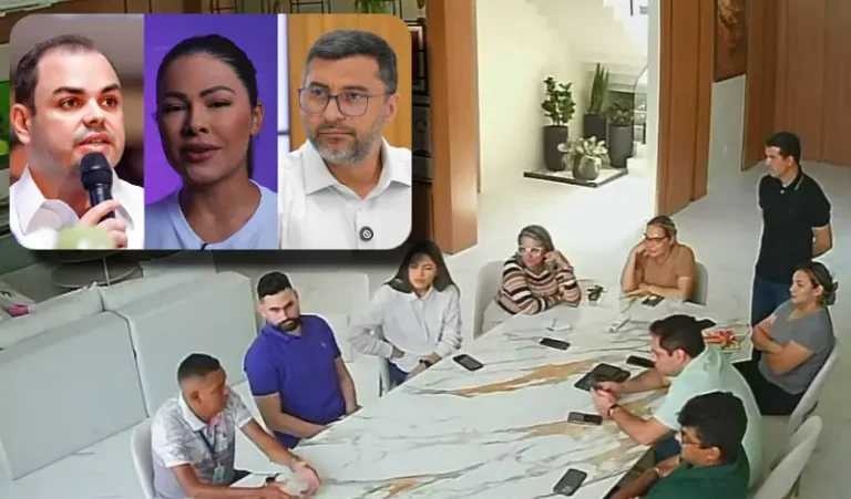 Roberto Cidade, Wilson Lima e Brena Dianná: circo político em Parintins