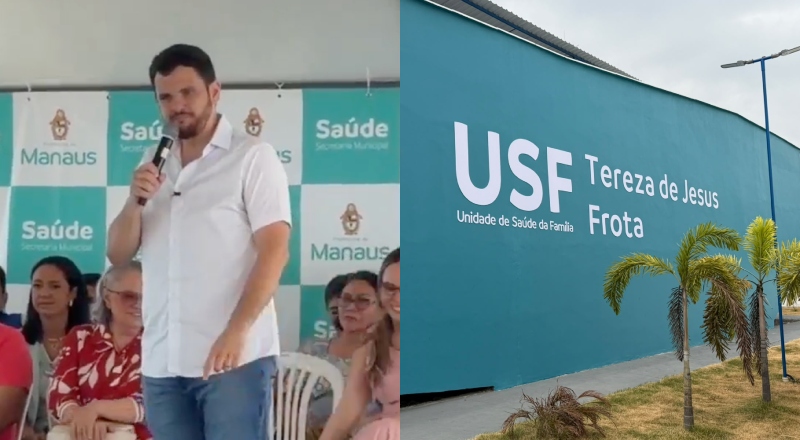 Prefeito Renato Junior inaugura USF Tereza de Jesus Frota e melhora saúde na zona Norte