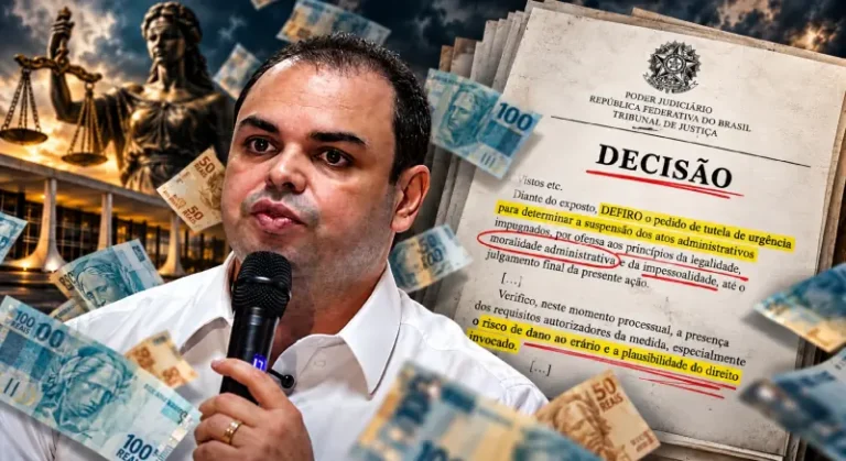 Governador tampão, Roberto Cidade, e os riscos para servidores